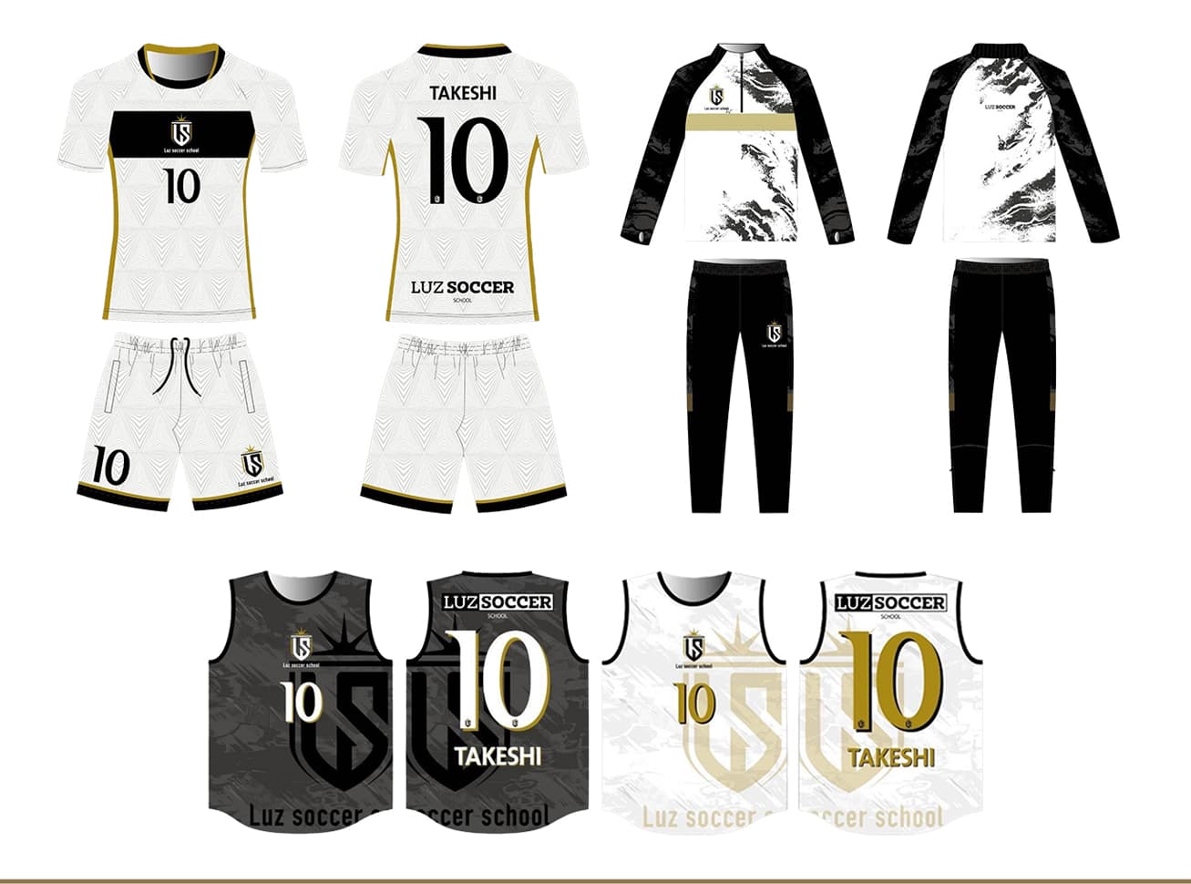 ユニフォームとビブス